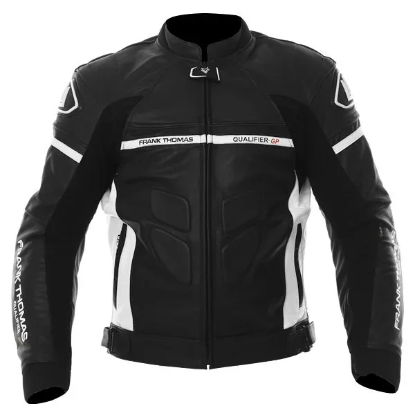 Frank Thomas Qualifier GP Jacket Black Black White