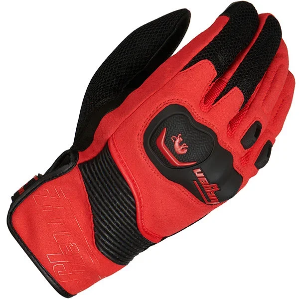 Furygan Dust Gloves – Black / Red