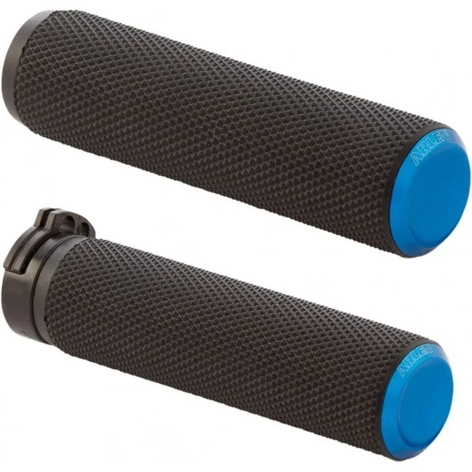 Fusion Knurled Grips Dyna, Softail, Classic, Touring, FXR