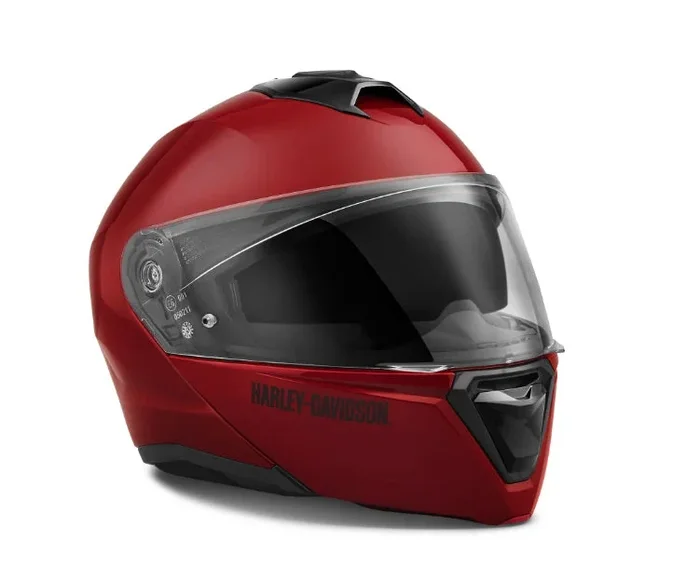 Harley Davidson Capstone Sun Shield II H31 Modular Helmet – Billiard Red 98122-21VX