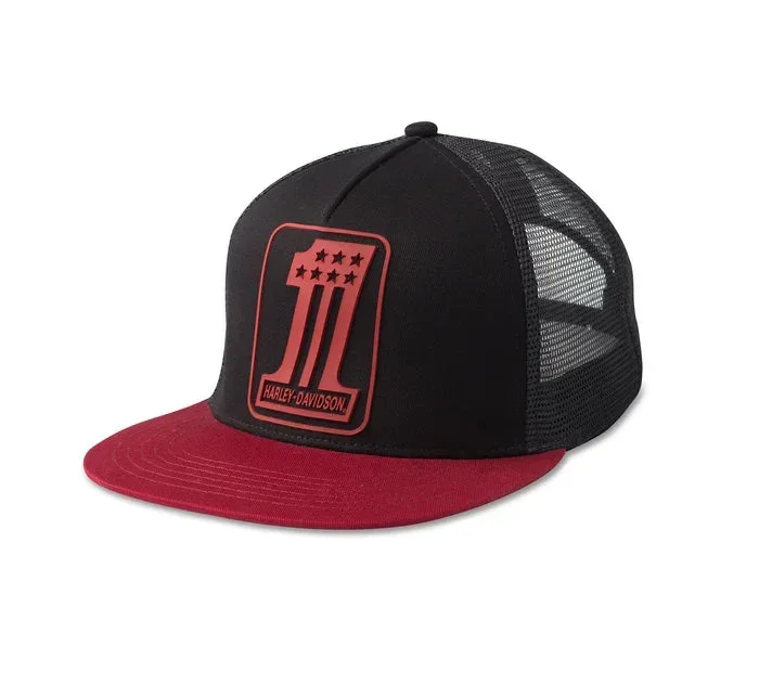 Harley-Davidson® Men’s Snapback “#1 Logo Snapback Cap 97787-23VM