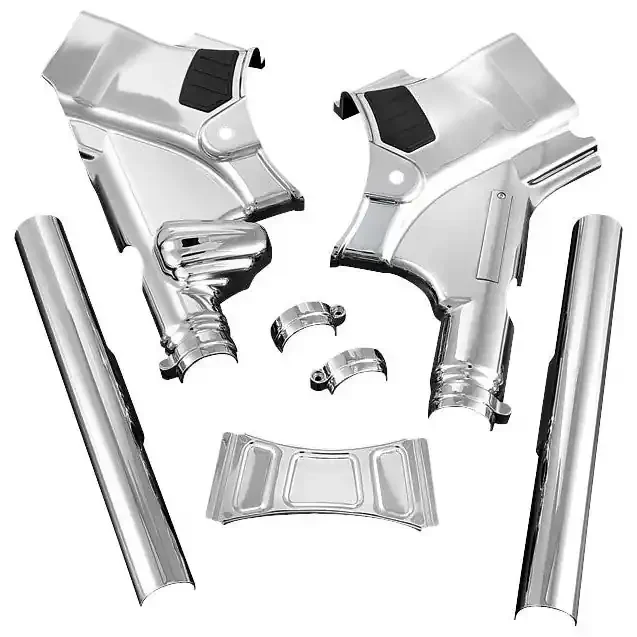 Harley FLHTC Electra Glide Classic 2009-2013Deluxe Neck Covers Chrome Kuryakyn