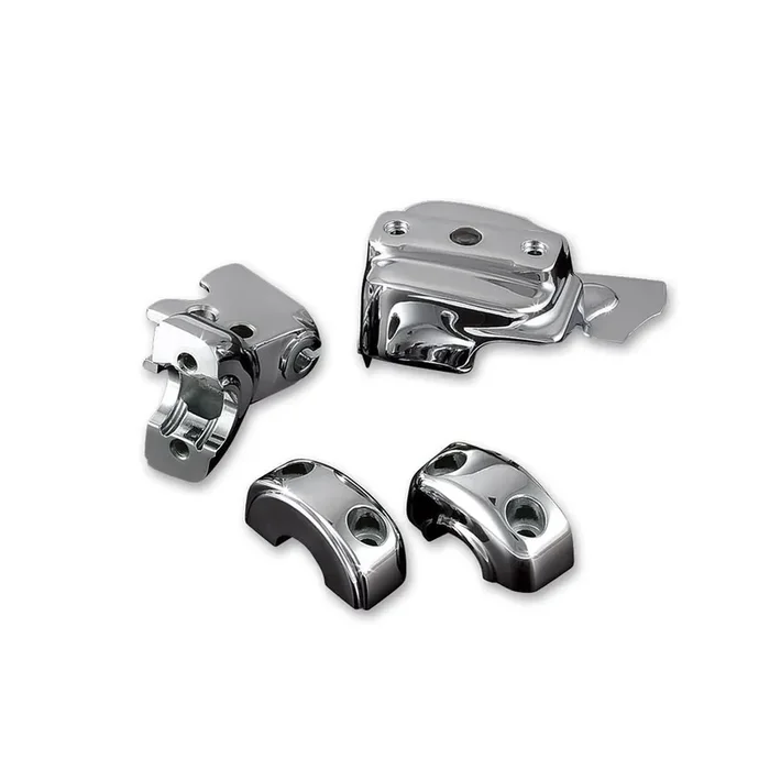 Harley FLHTK 2010-2013Handlebar Control Dress Up Kit Chrome by Kuryakyn