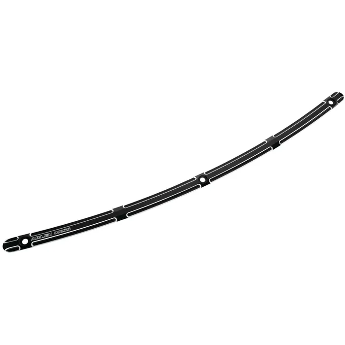 Harley FLHX Street Glide 2006-2013Beveled Windshield Trim Black by Arlen Ness