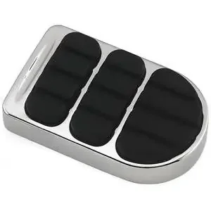 Harley FXDWGI Dyna Wide Glide 2004-2006ISO Brake Pedal Pad Chrome by Kuryakyn