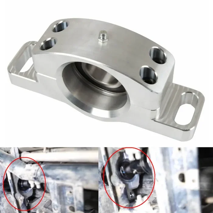 Heavy Duty Billet Aluminum Carrier Bearing for Polaris RZR XP 1000 / XP 4 1000 900 570 Turbo General Ranger (2014+) – Greaseable and Self Aligning