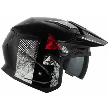 Hebo Zone 5 H Type Trials Helmet (Black)
