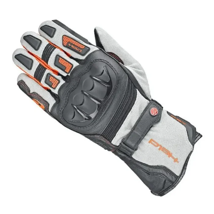 Held Sambia 2 in 1 Gore-Tex Gloves – Grey/Orange