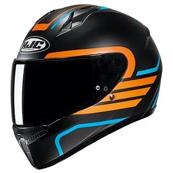 HJC C10 Lito Motorcycle Helmet (Black|Blue|Orange)