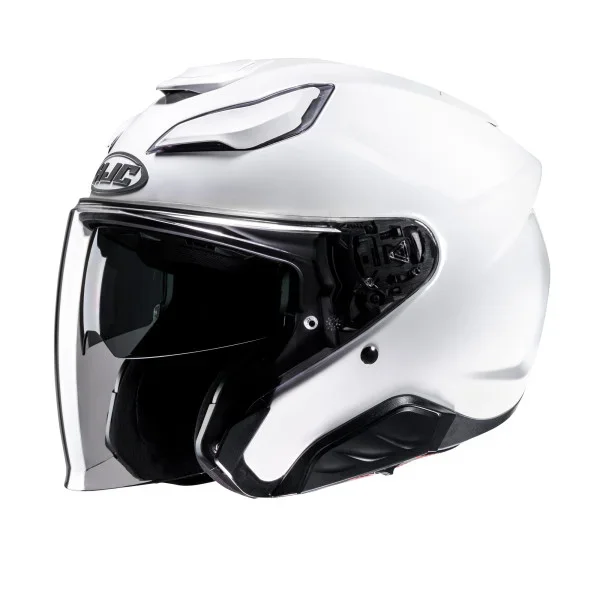 HJC f31 pearl white – Open Face Helmets