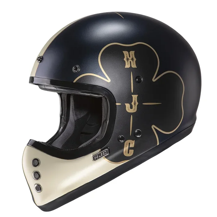 HJC V60 Ofera Motorcycle Black – Off Road Helmets