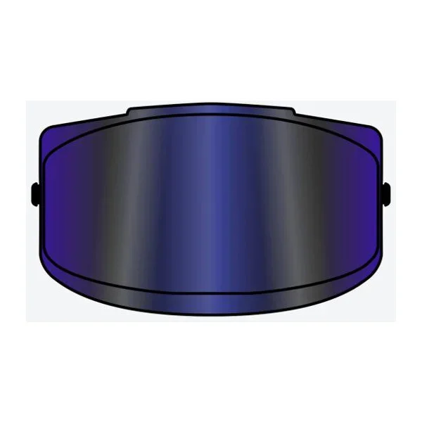 Husqvarna Spark 2 visor blue mirrored os – Visors/ Lenses