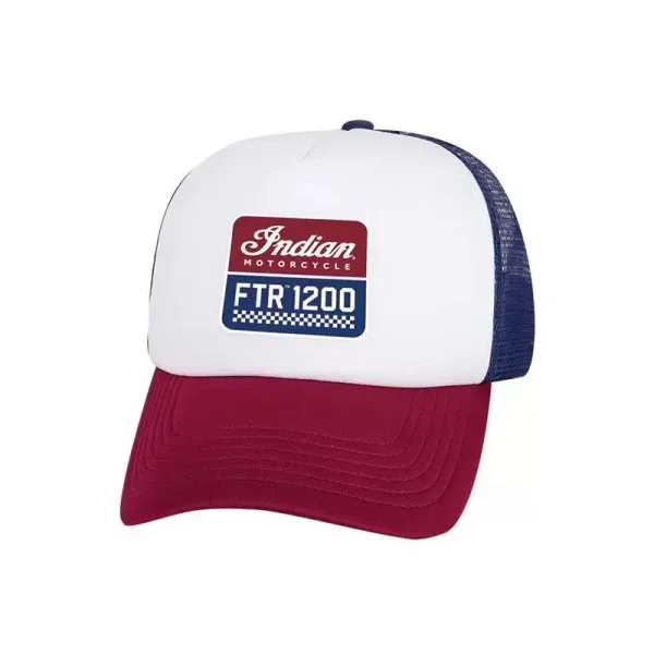 Indian 1200 Trucker Hat Red/Wht/Blue – Caps & Hats