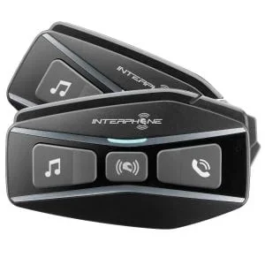 Interphone Ucom 16 Bluetooth Headset – Twin Pack