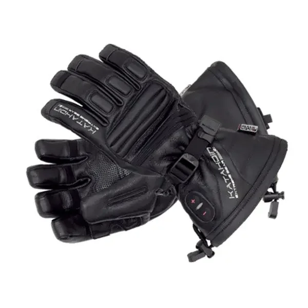 Katahdin Heated Snowmobile Gloves M 100% Waterproof Genuine Leather