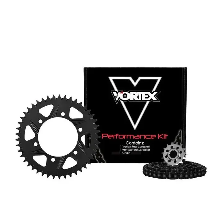 KAWASAKI 2014-2016 Ninja 300 VORTEX 520 CHAIN & STEEL SPROCKET KIT 14-42 TOOTH