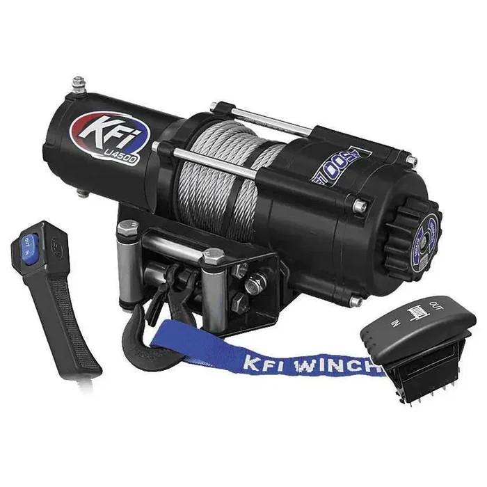 KFI 4500 lb Winch And Optional Mount