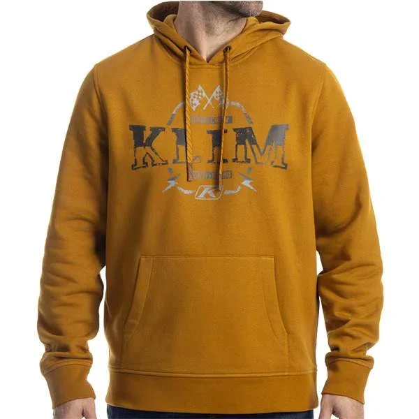 Klim Dirt Rider Pullover Hoodie – Golden Brown / Black