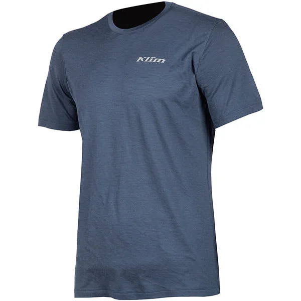 Klim Teton Merino Short Sleeve Shirt – Blue