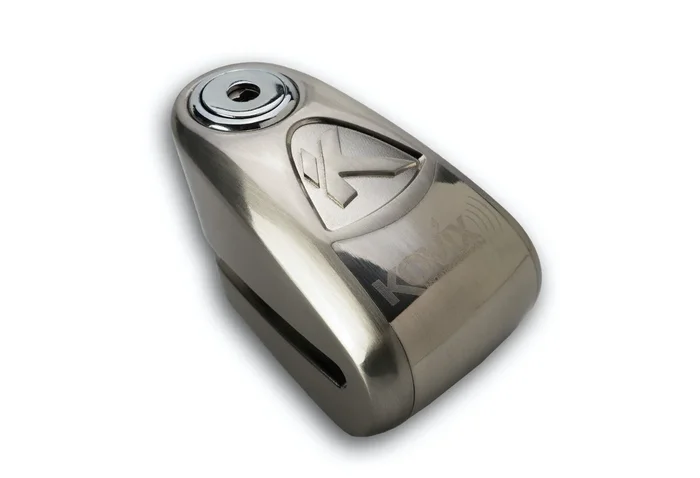 Kovix Alarmed Disc Lock Model Number KAS15 10mm Pin Size – Brushed Metal