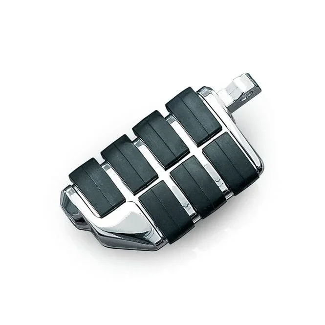 Kuryakyn ISO-foot pegs. Dually. Chrome All H-D traditional male mount (Excl. rider/passenger on: 18-23 Softails; 20-21 Livewire. Excl. rider location on: 15-20 XG; 10-22 XL1200X/XS; 11-20 XL1200C; 12-16 XL1200V)