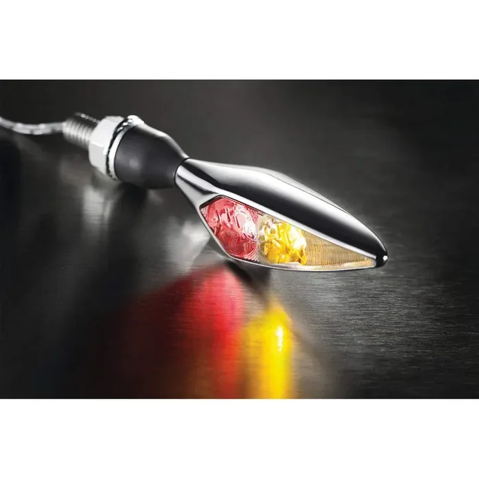 Kuryakyn Micro Rhombus Marker Lights Chrome 2542