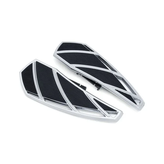 Kuryakyn Phantom driver floorboards. Chrome 18-21 Softail (excl. 18-21 FLSB Sport Glide)