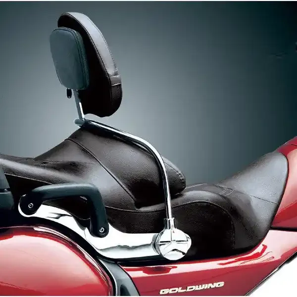 Kuryakyn Rider Quick Release Backrest Back Rest Gold Wing Goldwing GL1800 8990