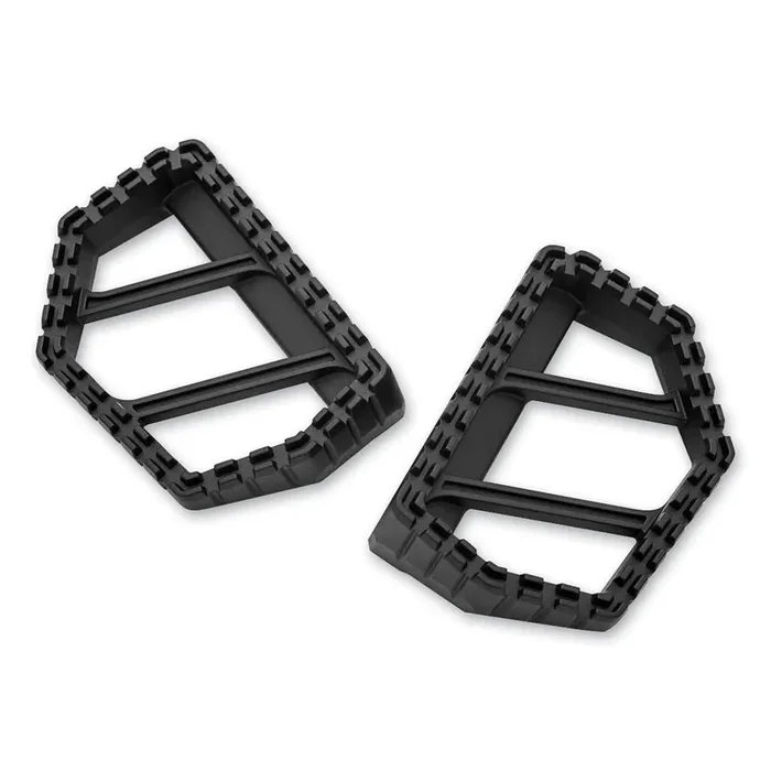 Kuryakyn Riot Black Mini Foot Boards Harley Sportster Dyna Softail Universal
