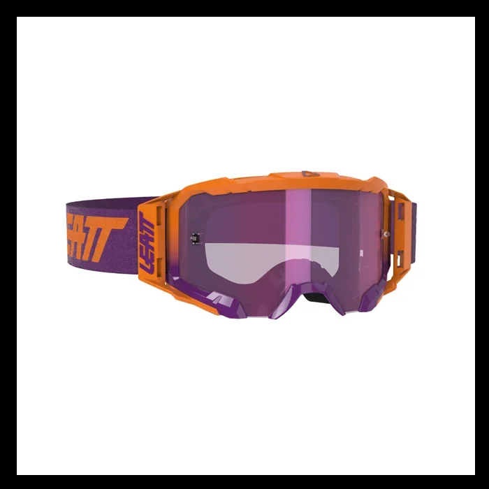 Leatt Goggle Velocity 5.5 Iriz Neon Orange – Purple Lens