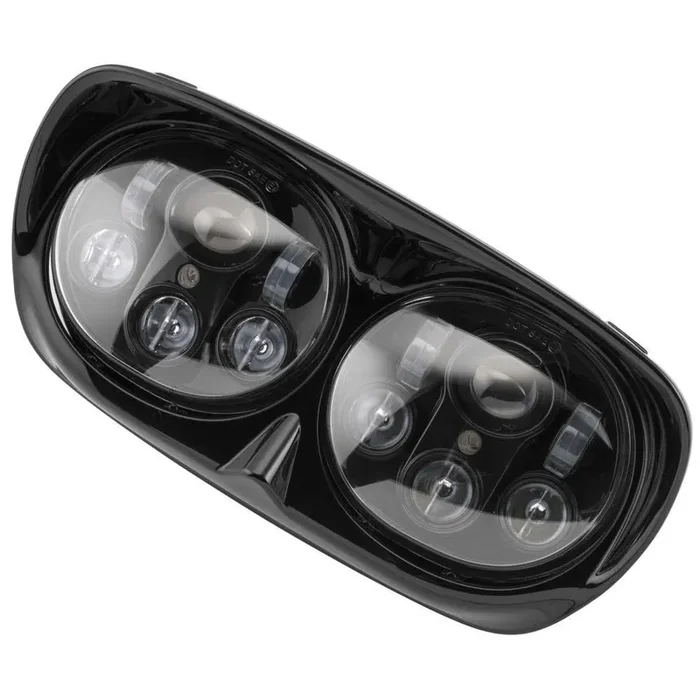 Letric Lighting Headlights For Road Glide Dual Black