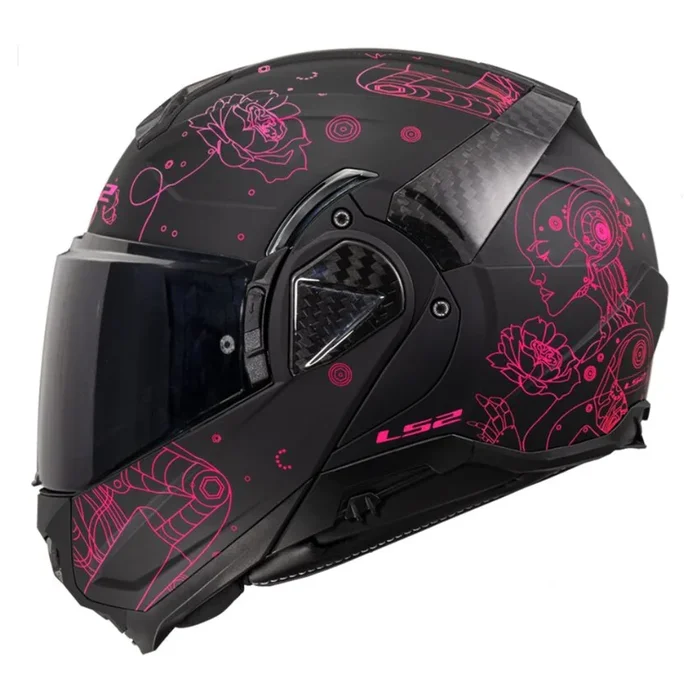 LS2 Advant 2 Sophia – Black/Pink