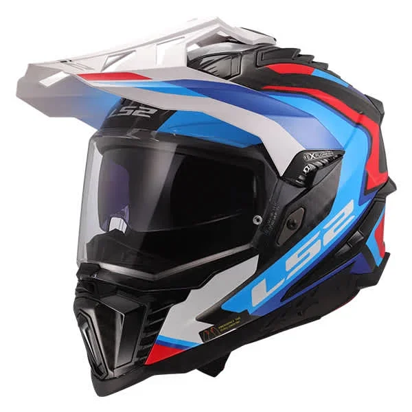 LS2 Explorer Carbon – Frontier White / Blue