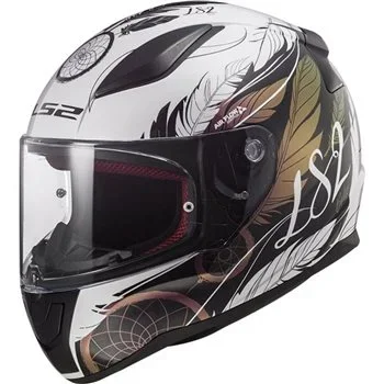 LS2 FF353 Rapid 2 Boho Helmet (White|Black|Pink)