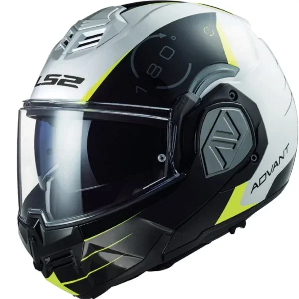 LS2 FF906 Advant Codex White/Black – Flip Up Helmets