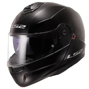 LS2 FF908 Strobe 2 Flip Front Helmet (Gloss Black)