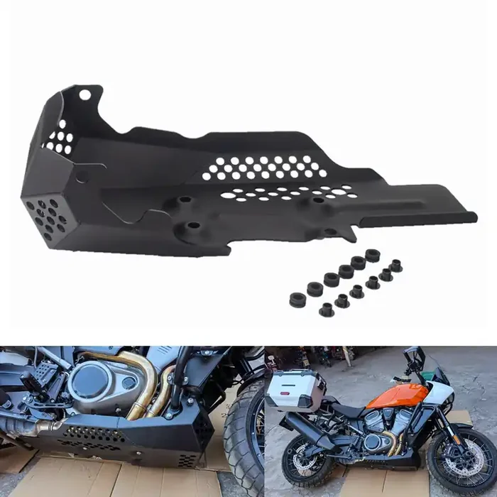 Motorcycle Engine Skid Plate Guard Belly Pan Bash Plate Chassis Protection Cover For HD Pan America 1250 Special RA1250S RA1250 49000191