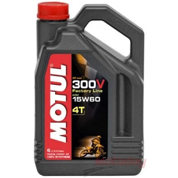 Motul 300v 15w60 4T 4Ltr Off Road