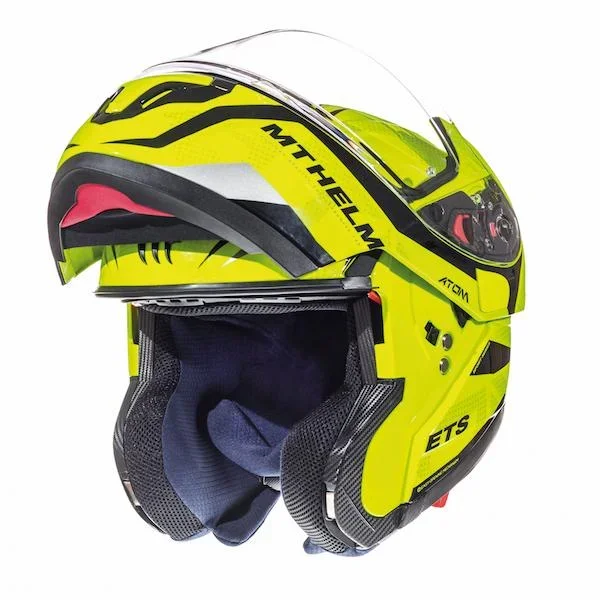 MT Atom Divergence Helmet Fluo Yellow