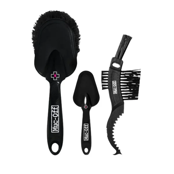 Muc-Off 3 x Premium Brush Set – Cleaning Products