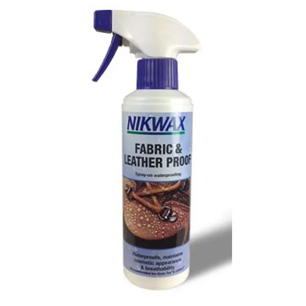 NIKWAX Fabric & Leather Proof Spray 125ml Single – Clothing Care