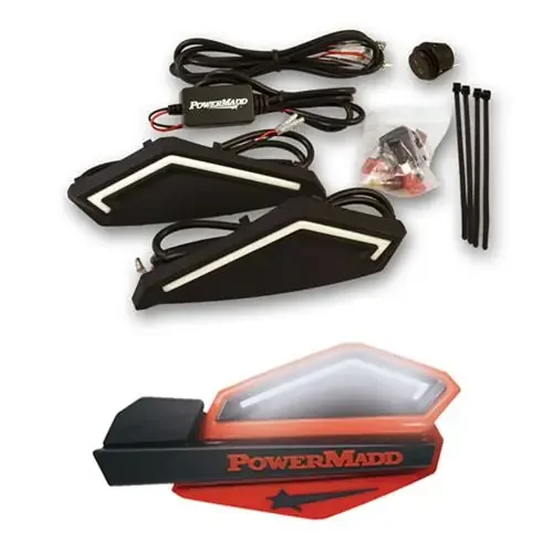 PowerMadd Star Series Handguards LED Light Cover Kit – 34290
