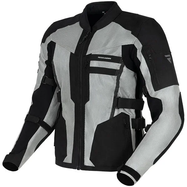 Rebelhorn Scandal II Textile Jacket – Silver / Black