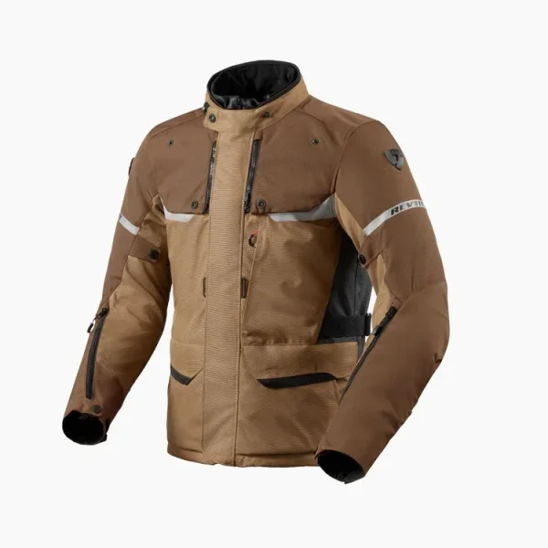 Rev’it! Revit Jacket Outback 4 H2O Brown-Brown – Textile Jackets