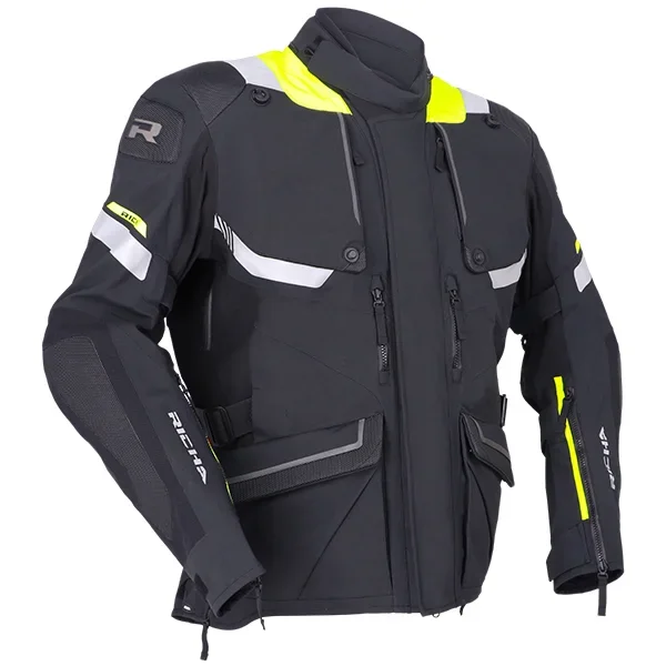 Richa ARMADA PRO GTX BK/FLU JACKET – Textile Jackets