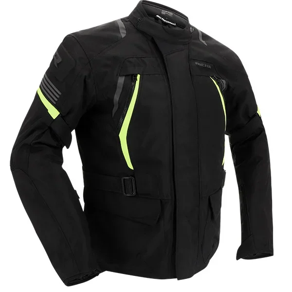 Richa phantom 3 jkt black/yellow – Textile Jackets