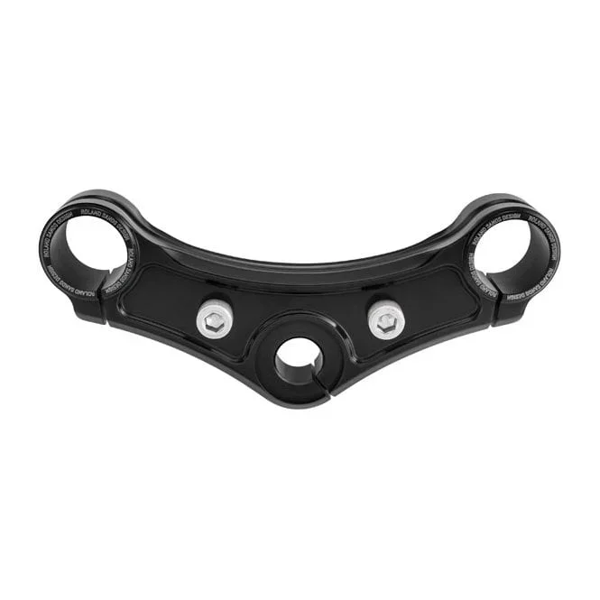 Roland Sands XL top triple tree clamp. Black 10-15 XL1200X Forty Eight