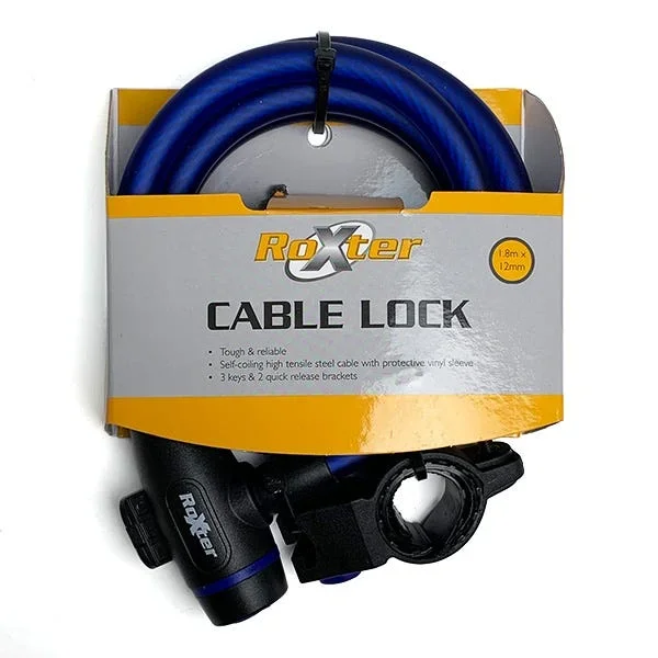 Roxter Cable Lock – Blue