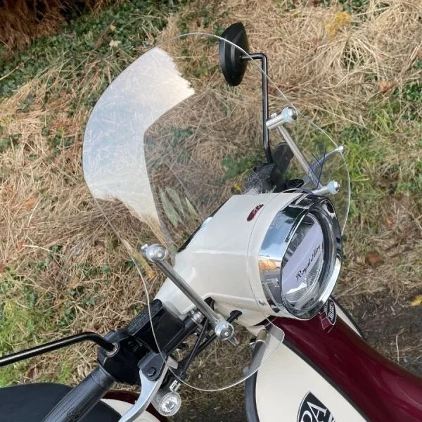 Royal Alloy ROUND Headlight Medium Clear Screen – Screens