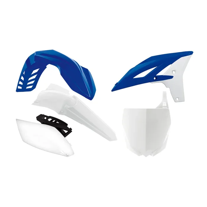 RTECH PLASTIC KIT (4PC) (YZ BLUE-WHITE) YAMAHA YZF250 10-13